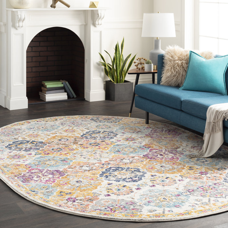 Mistana Hillsby Oriental Saffron/Burnt Orange Area Rug & Reviews